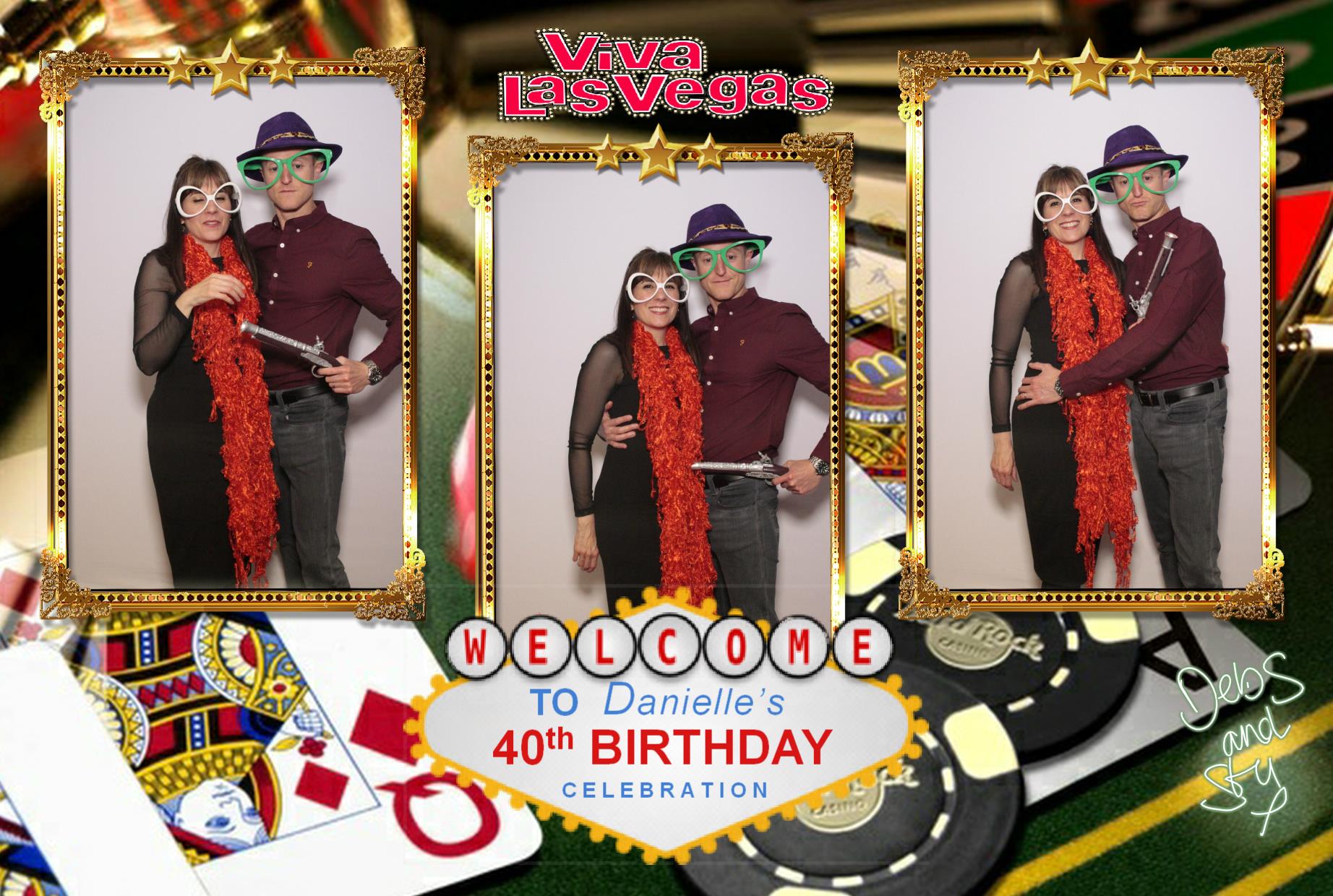 Danielle’s 40th birthday | View more photos from the event at gallery.myphotoboothexperience.co.uk/u/MyPhotoBoothExperienceLtd/Danielle’s-40th-birthday